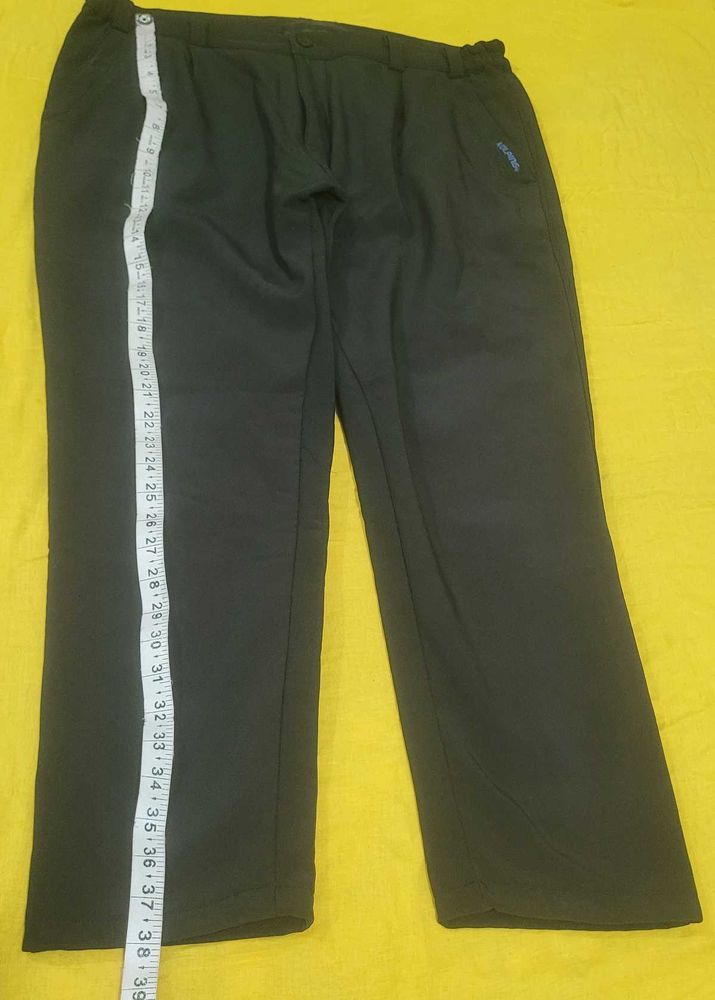 Black Casual Trousers unisex