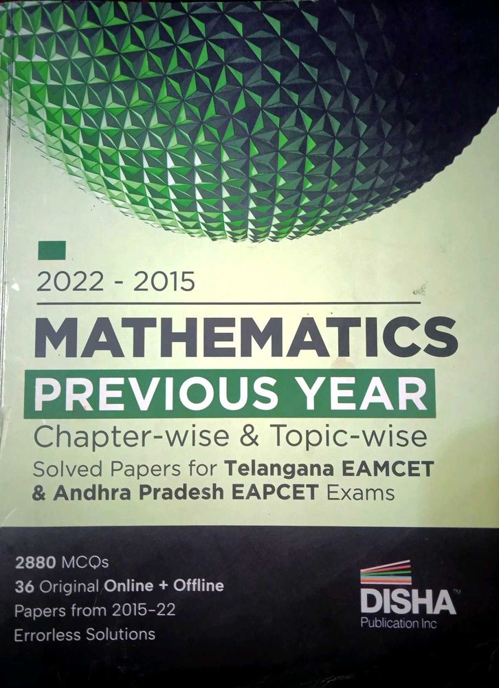 Mathematics EAPCET Book For TG &amp;AP