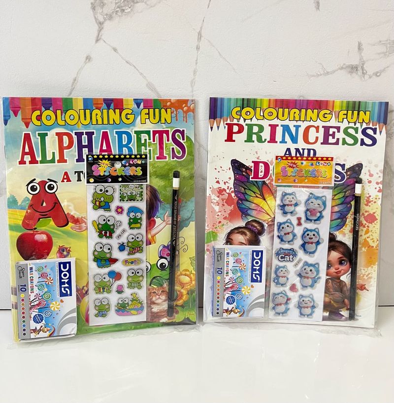 Coloring Fun Books Set