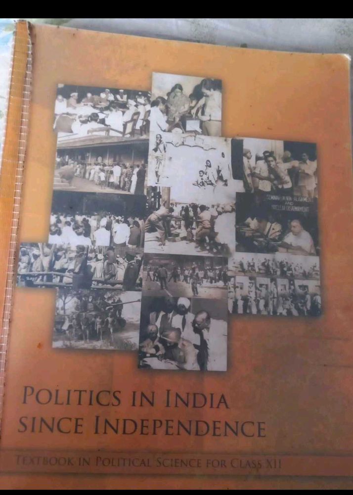 Class 12 Political Science Book