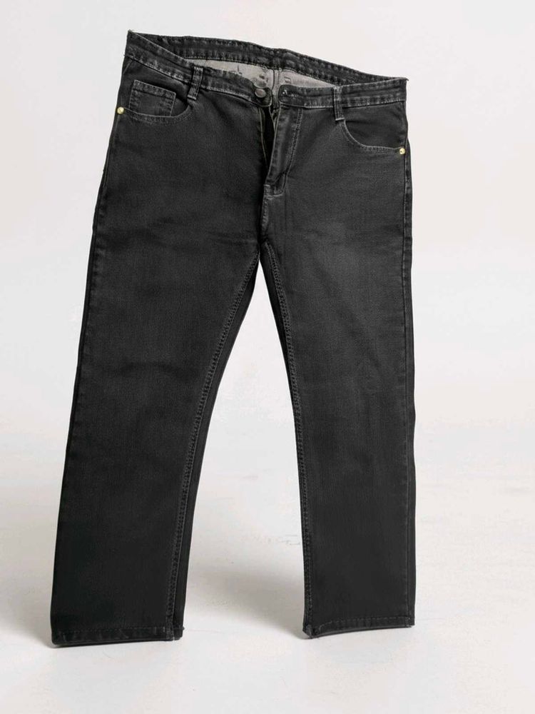 Classic Black Denim Jeans