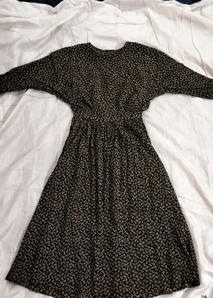 Ditsy Print Dress