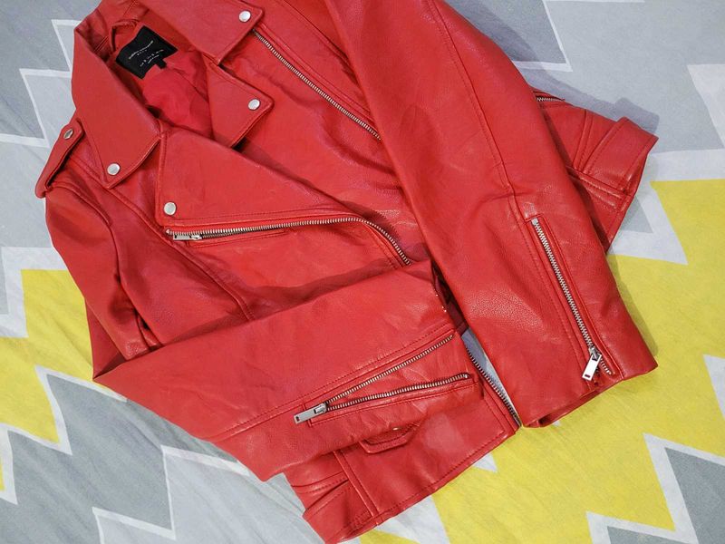 exported ZARA branded leather jacket