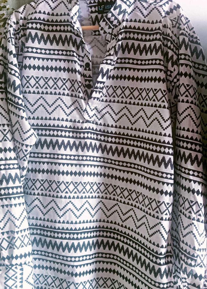 Unique Tribal Print Kurta