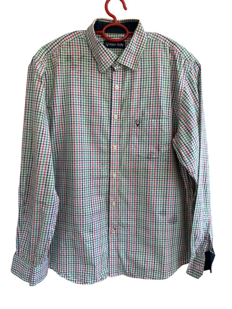 Men's Checked Long Sleeve Shirt