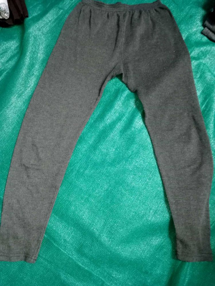 Comfy Charcoal Grey Thermal Leggings
