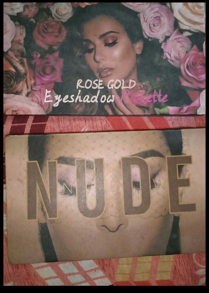 Rose Gold &amp; Nude Eyeshadow Palettes