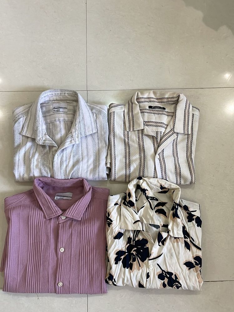 Combo of Men's Short Sleeve Shirts