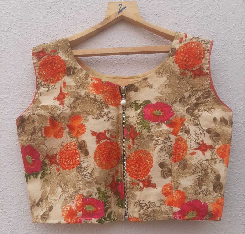 Sleeve Less Blouse