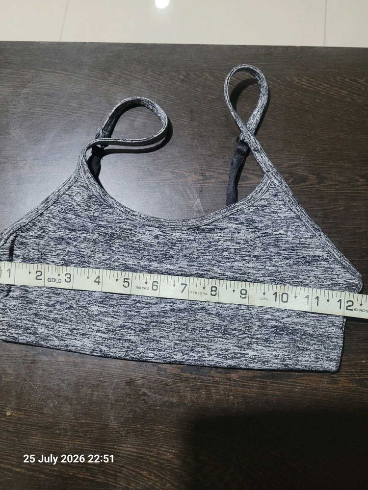 Heathered Sports Bra