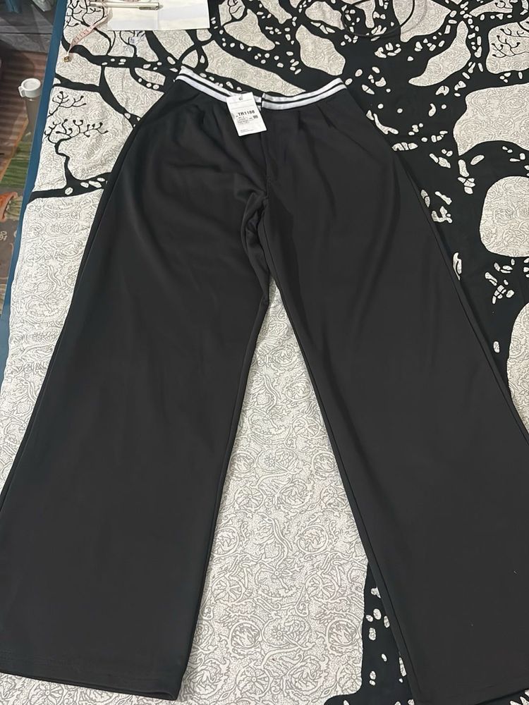 Comfortable Black Wide Leg Pants