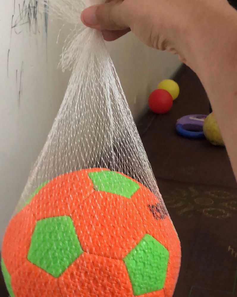 Combo Bright Orange &amp; Green Soccer Ball