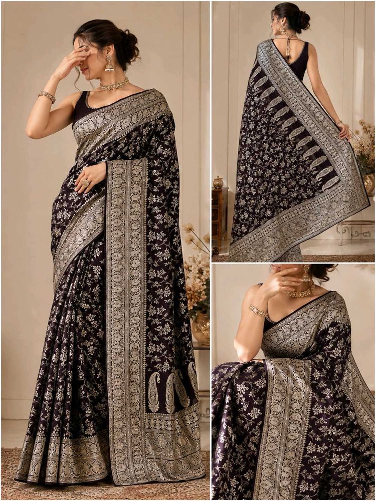 Elegant pure Banarasi Silk Saree