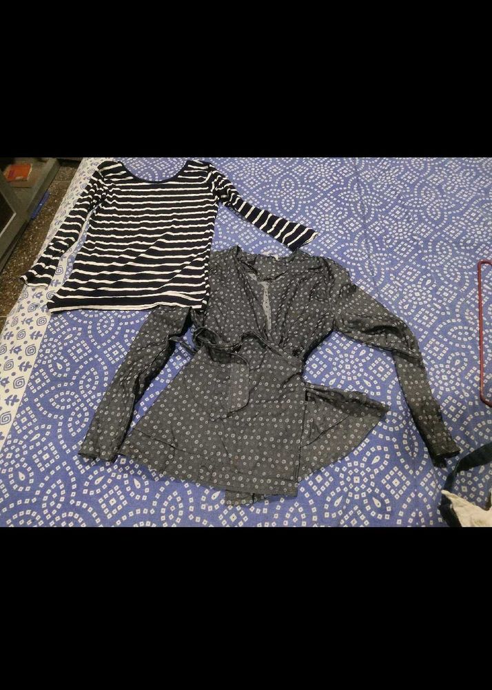 Chic Striped and Printed Tops 2