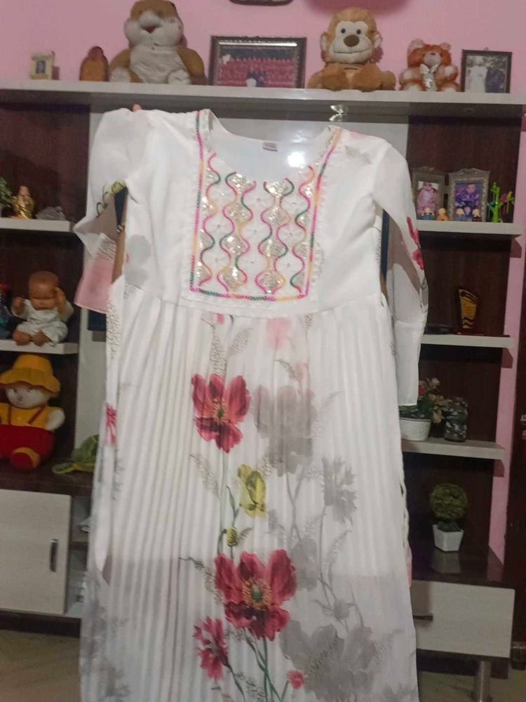 Floral Embroidered Dress