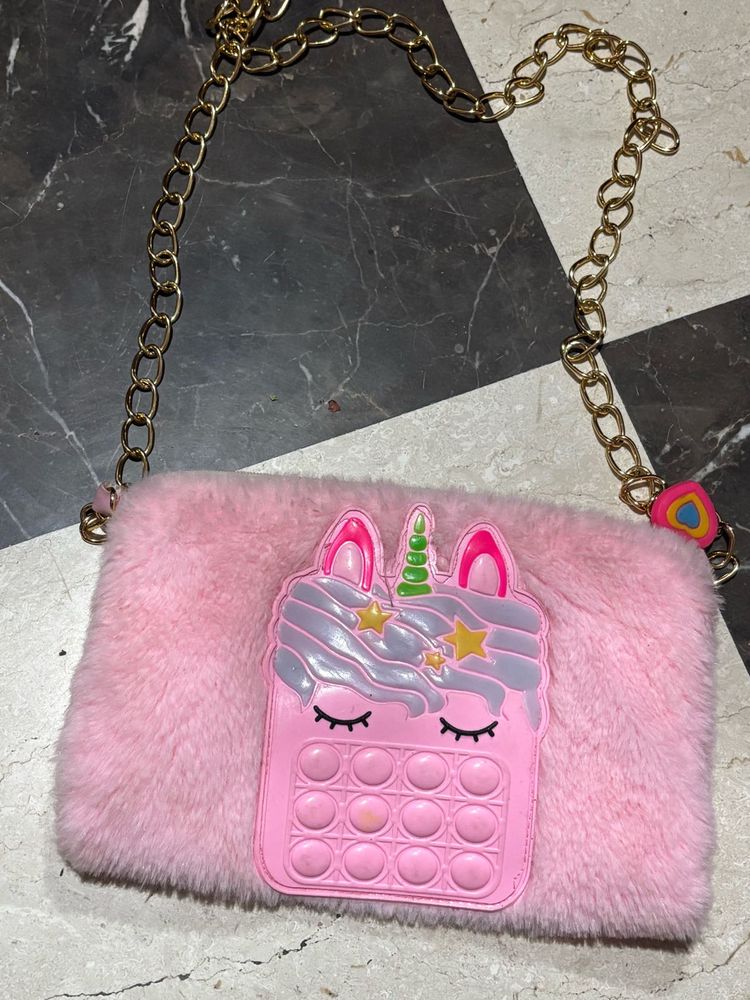 Pink Unicorn Bag
