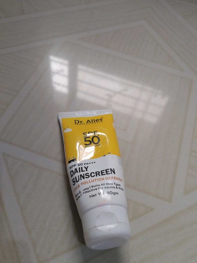 Dr. Alles Daily Sunscreen SPF 50
