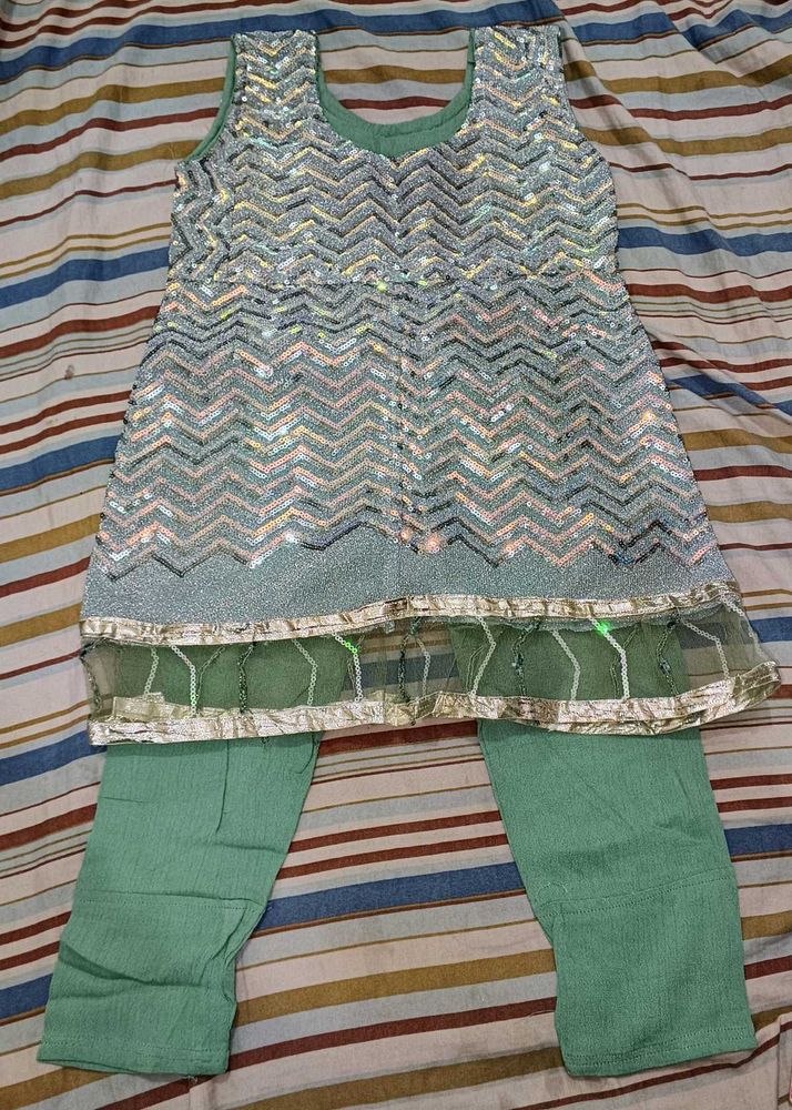 Sparkling Sequined Kurta Set