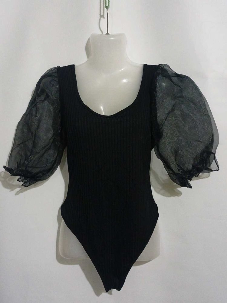DAMN CUTE BLACK BODYSUIT