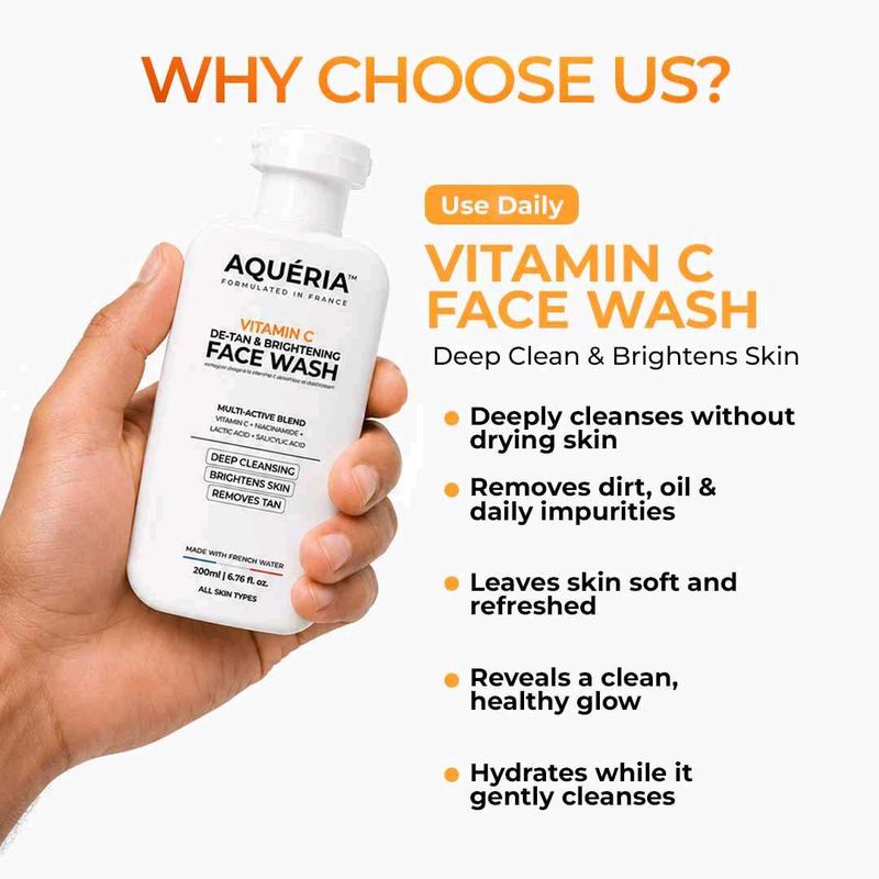 Aquaria Vitamin C Face Wash