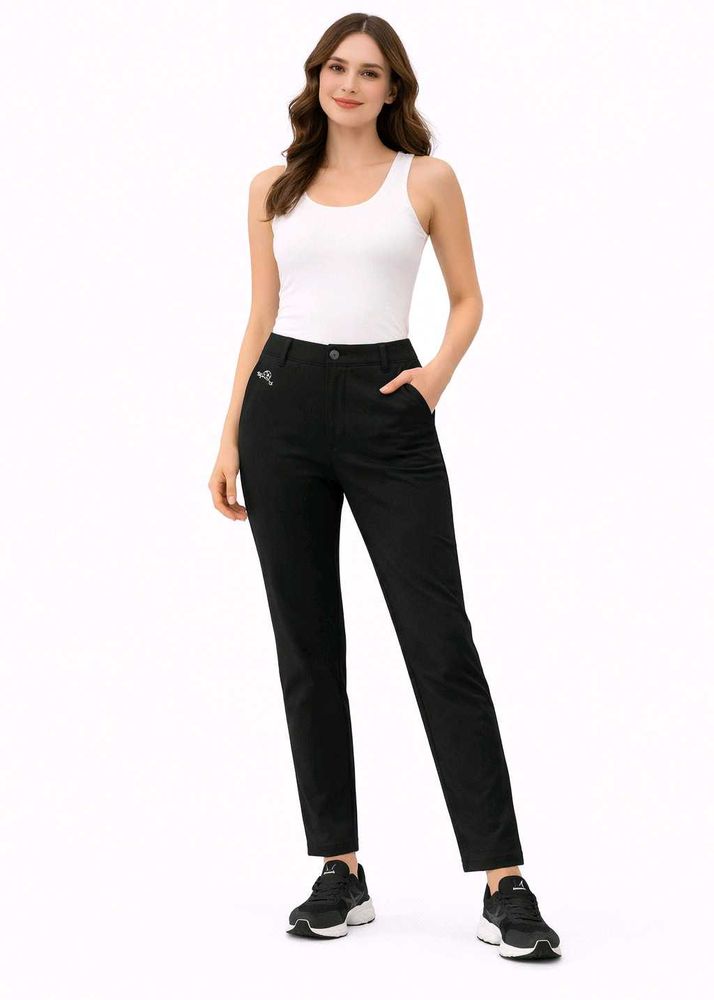 Classic Black Straight Leg Pants