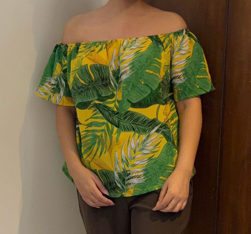 🍋‍🟩OFF SHOULDER TOP🍋‍🟩