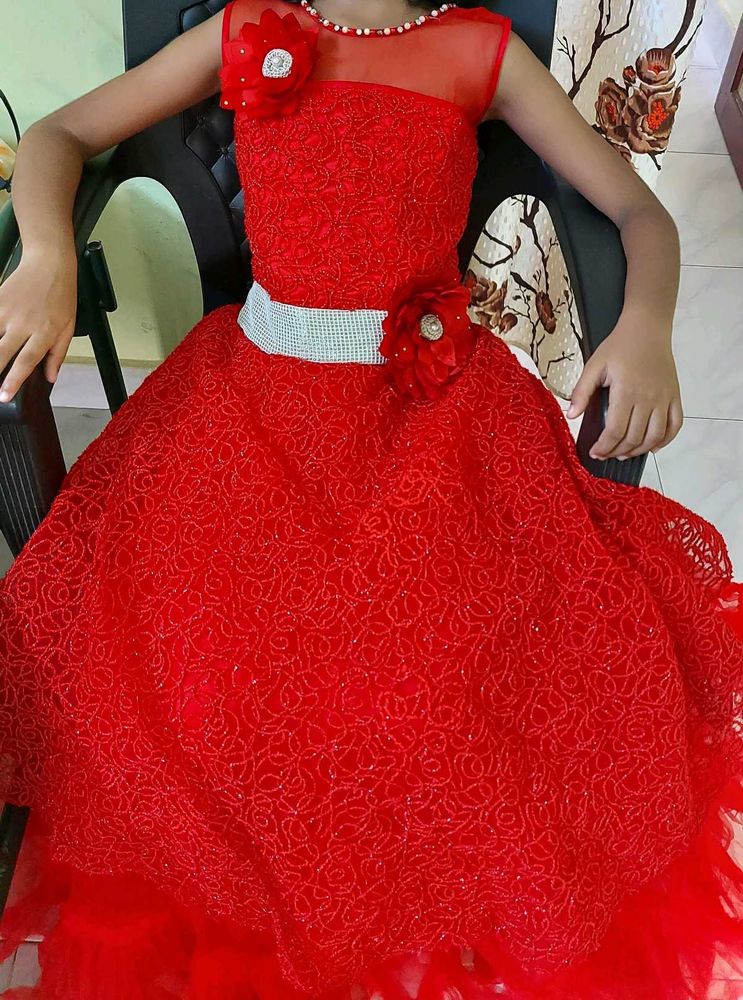 Elegant party wear  gown