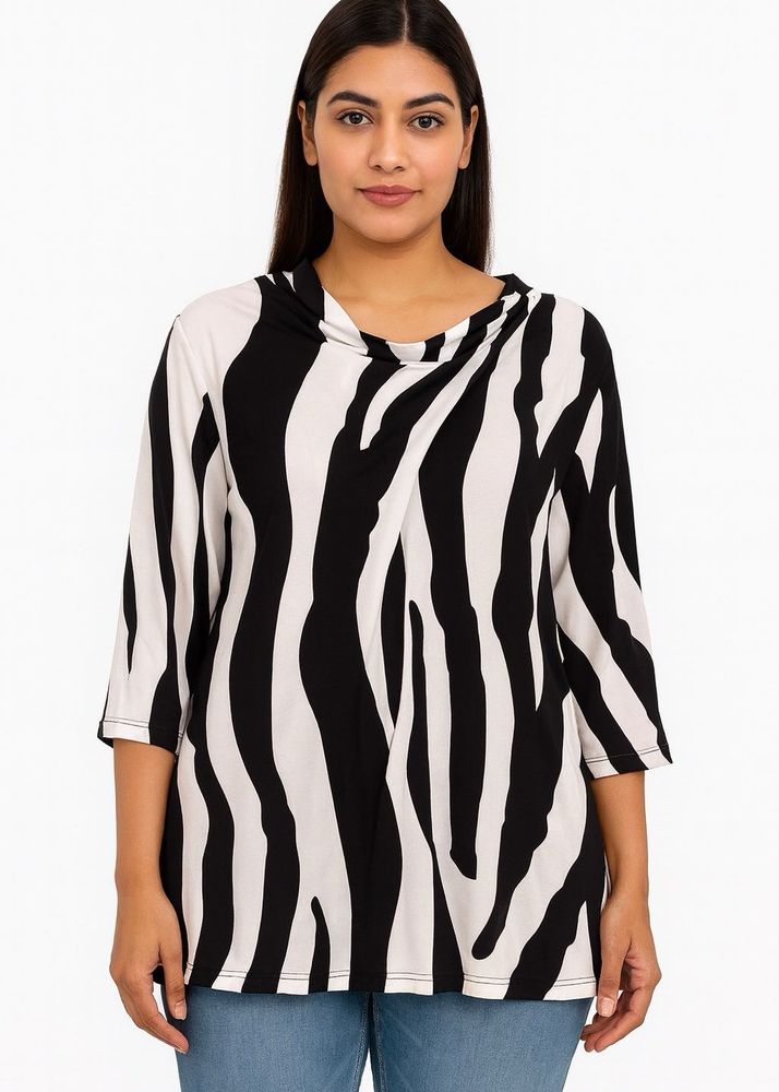 Zebra Print Top