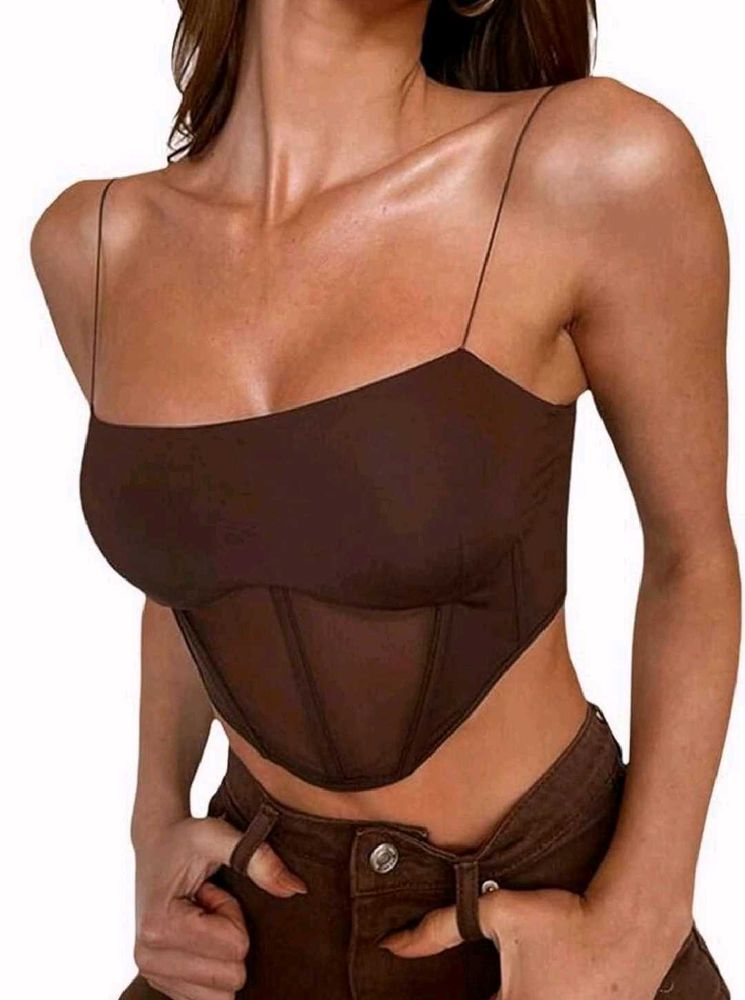 brand new (urbanic) Brown Corset Top