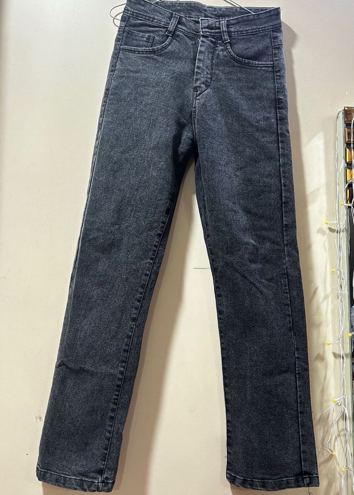 Black Wash Denim Jeans