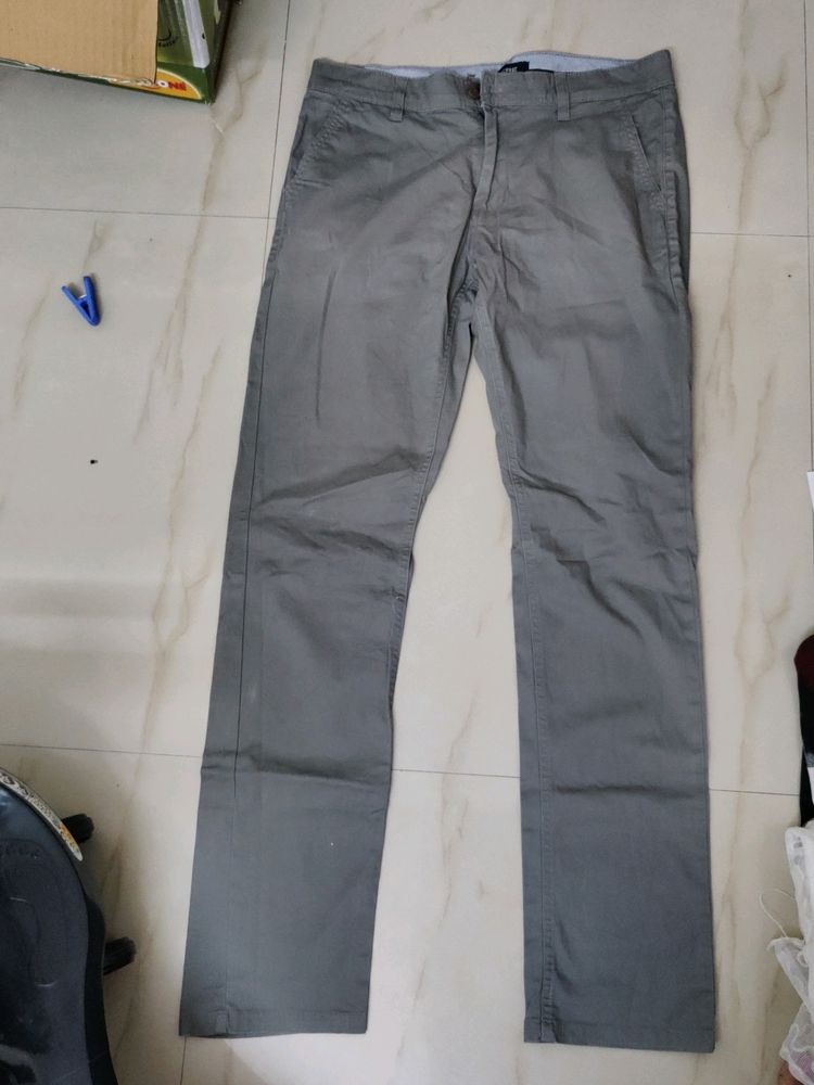 Bare Grey Colour Pant