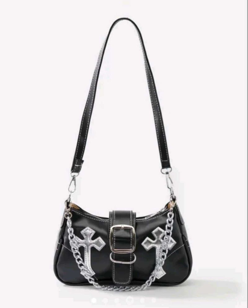 Gothic Cross Shoulder Bag