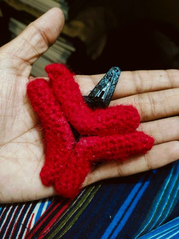 crochet angry bird clip