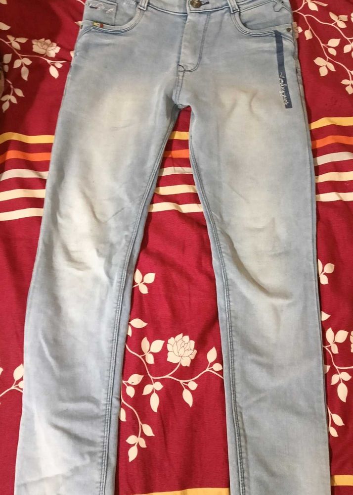 Light Wash Denim Jeans