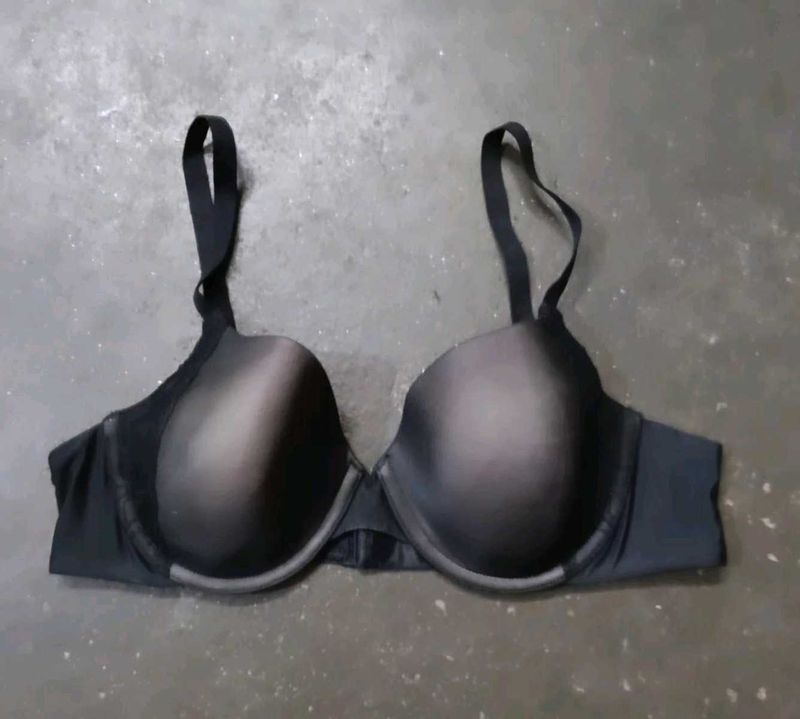 Black Padded Underwire Bra