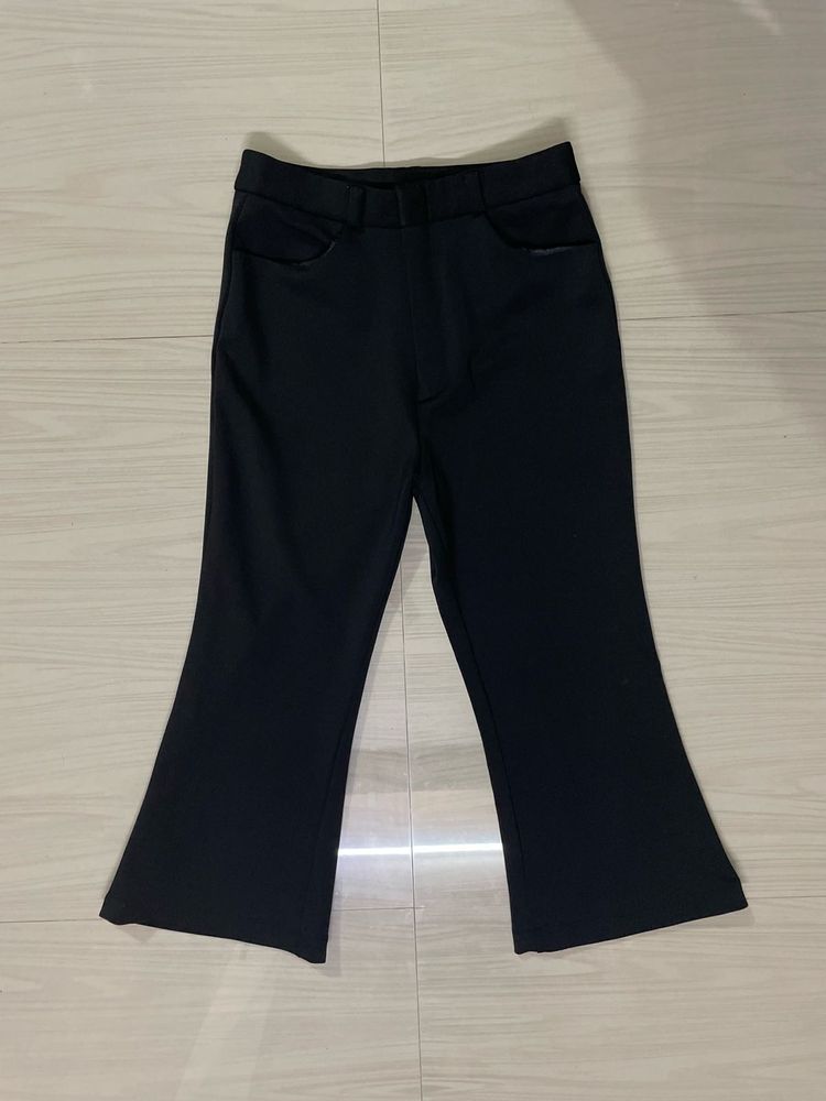 Classic Black Flared Pants