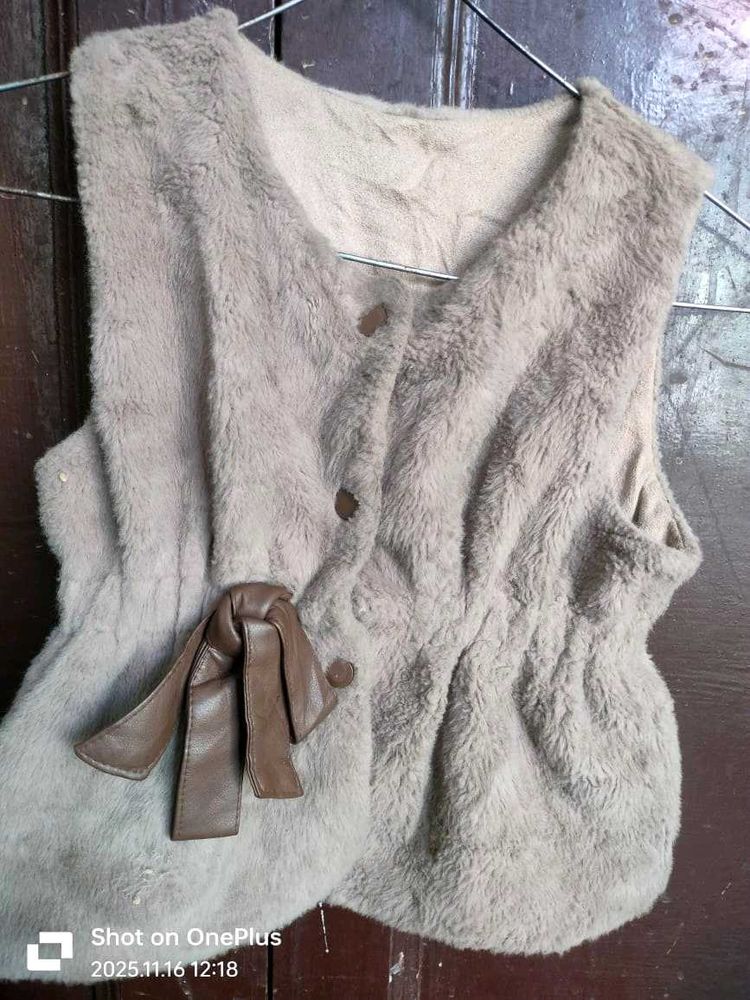 Cute Faux Fur Vest