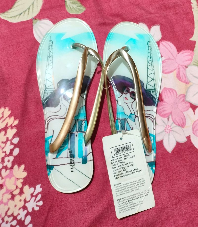 Womens PARIS PU Party Flats
