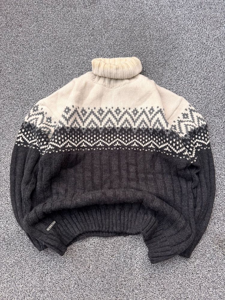 Cozy Fair Isle Turtleneck Sweater
