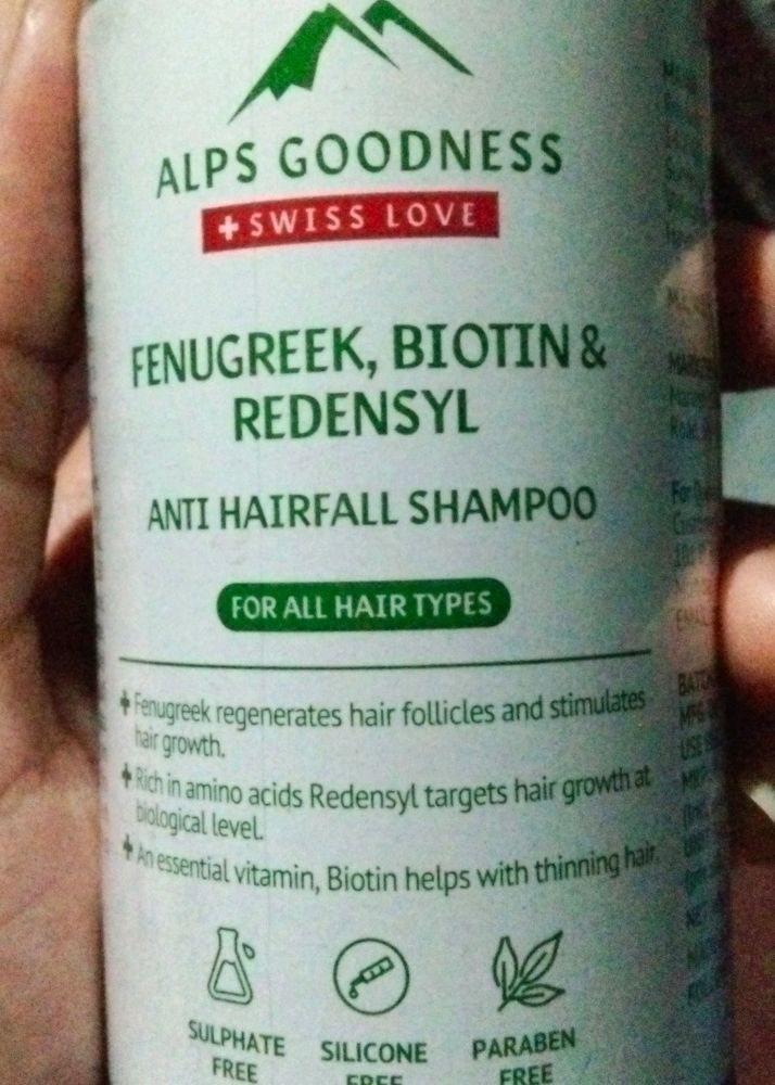 Alps Goodness  Anti Hairfall Shampoo
