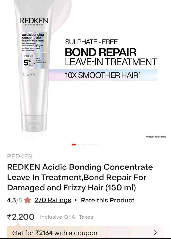 Redken Acidic Bonding Leave-In Treatment