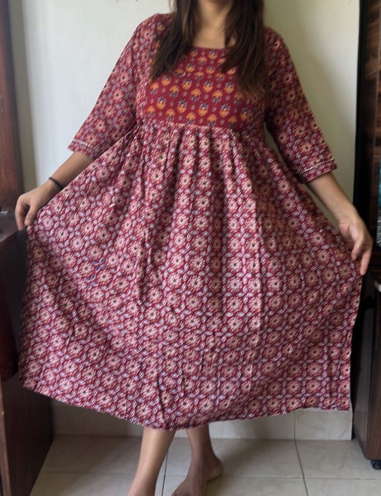 Floral Print Casual and maternity Dress