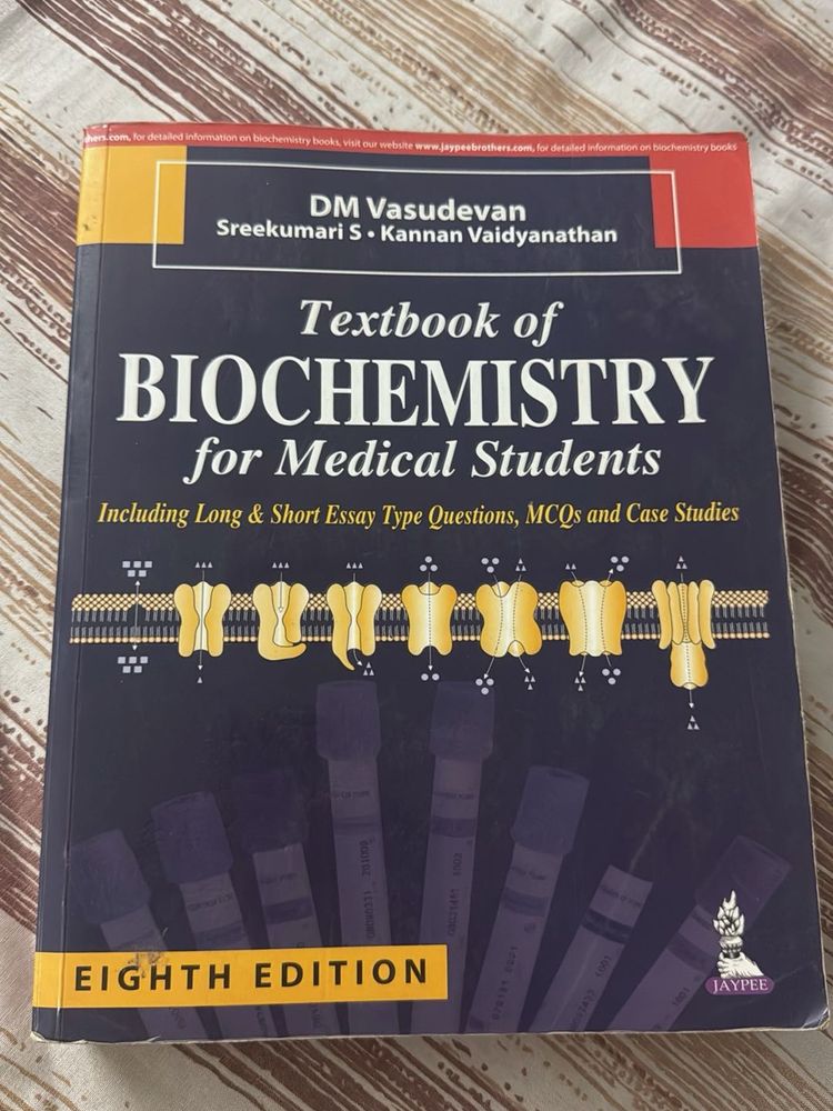 Textbook of Biochemistry for Medical Students
