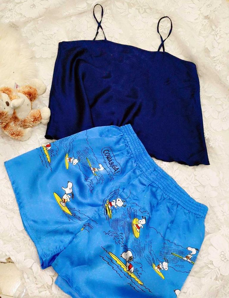 Cute Snoopy Pajama Set