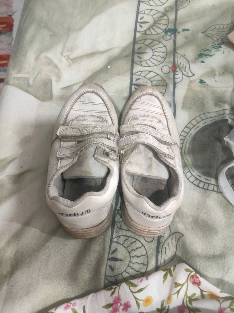 White Indus Sneakers