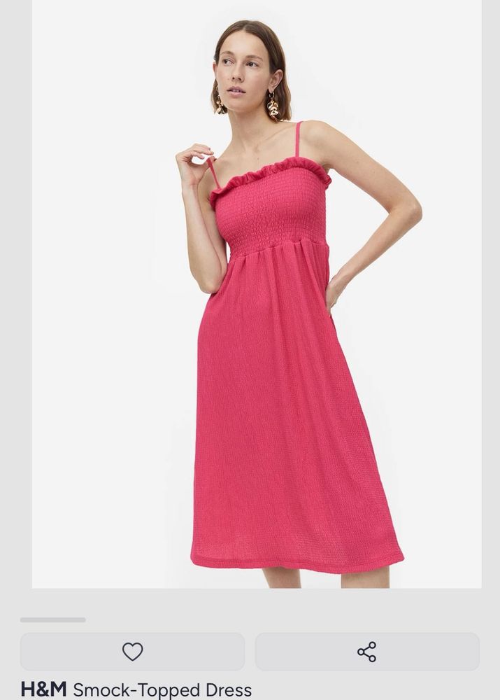 H&amp;M Smock-Topped Dress