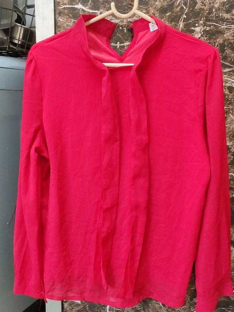 Vibrant Red top