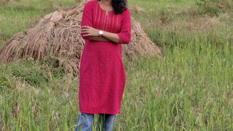 Elegant Pink Kurta