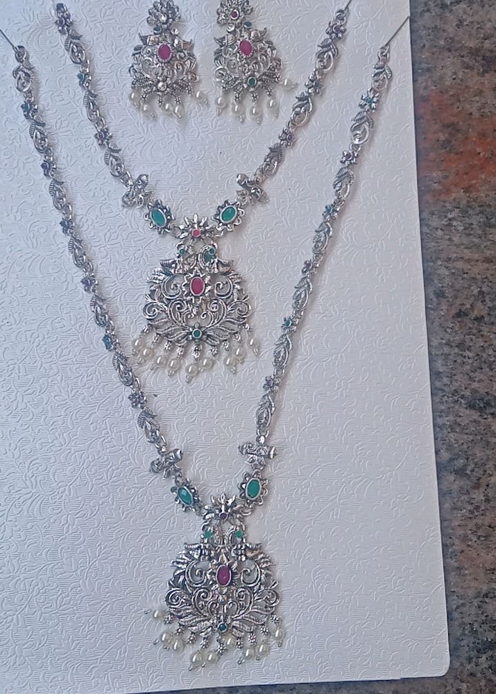 Tending Jewellery Set Oxidised