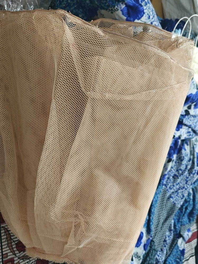 for sell - lahenga cancan with stitched 5.5 mtr